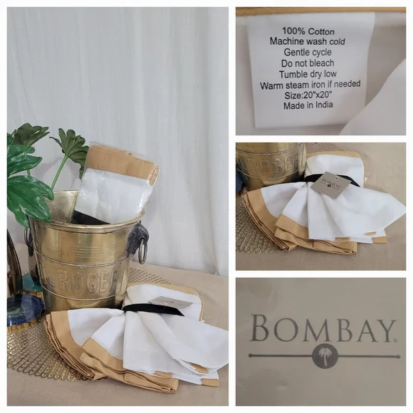 Bombay Napkin Collection /8 - Picture 5 of 5